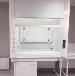 Fume hood air flow monitor type A with remote HMI control panel